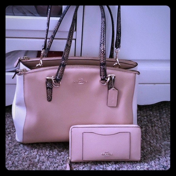 Coach Handbags - Coach purse and matching coach wallet